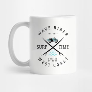 Wave Rider Surf Time Mug